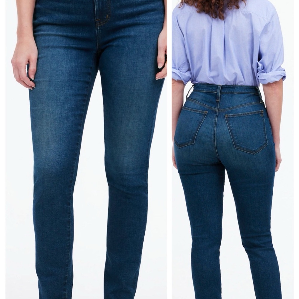 Madewell • curvy high rise skinny jeans - Picture 1 of 7
